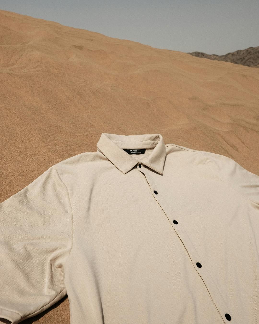 A shirt from BLÆST made with the Polartec Power Grid fabric