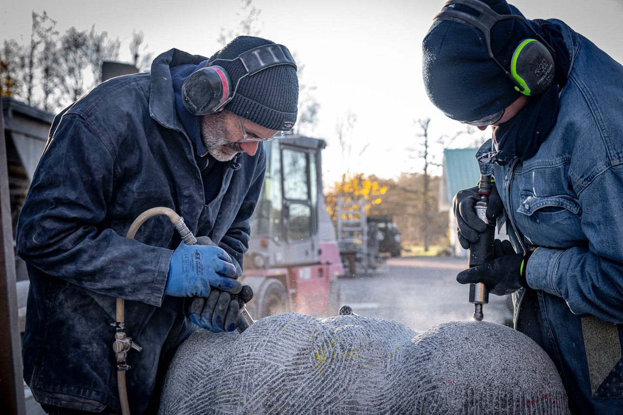 Scandi sculptors Anne Otterdal and Peder Istad