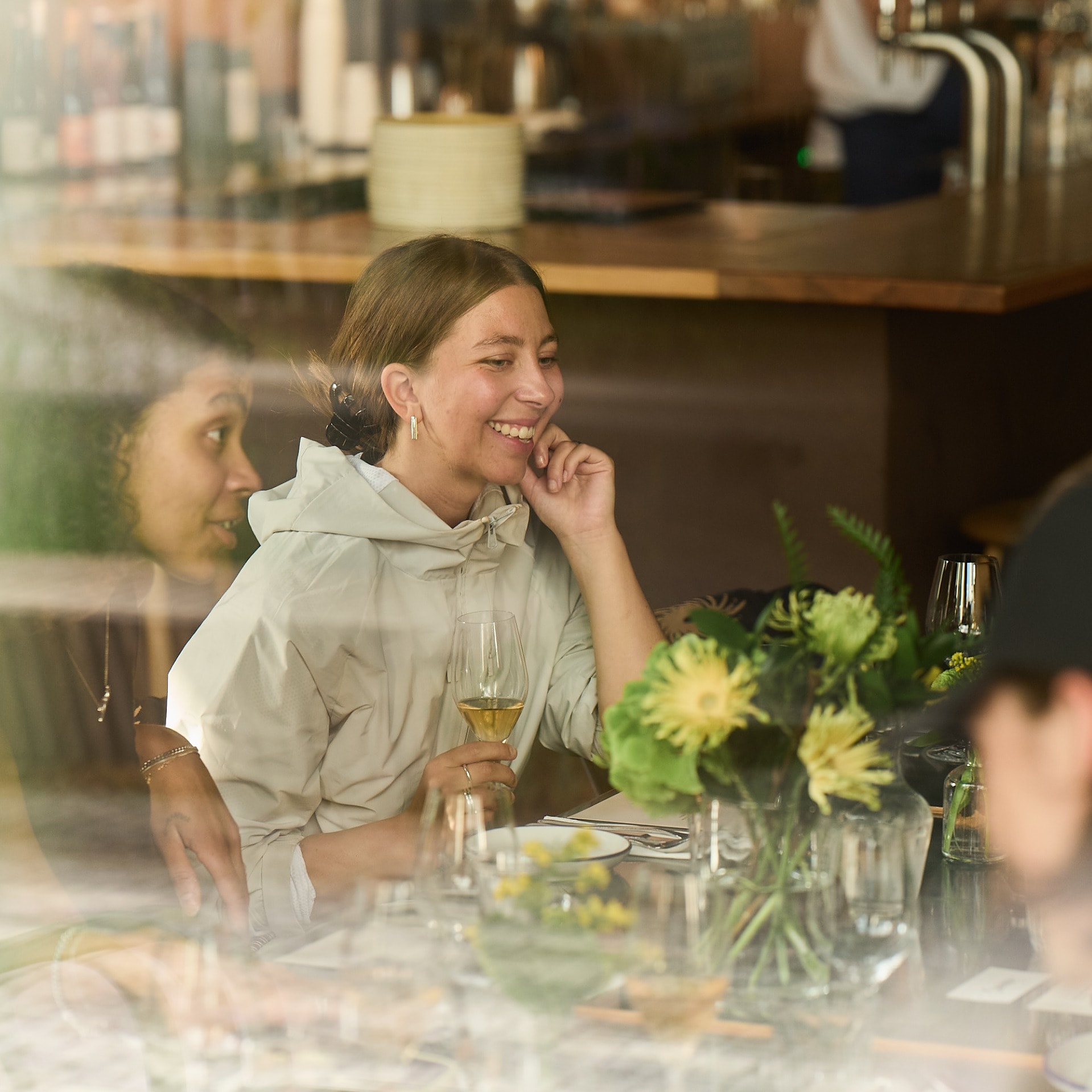 People attending BLÆST's event at Dapper Bistro in Oslo